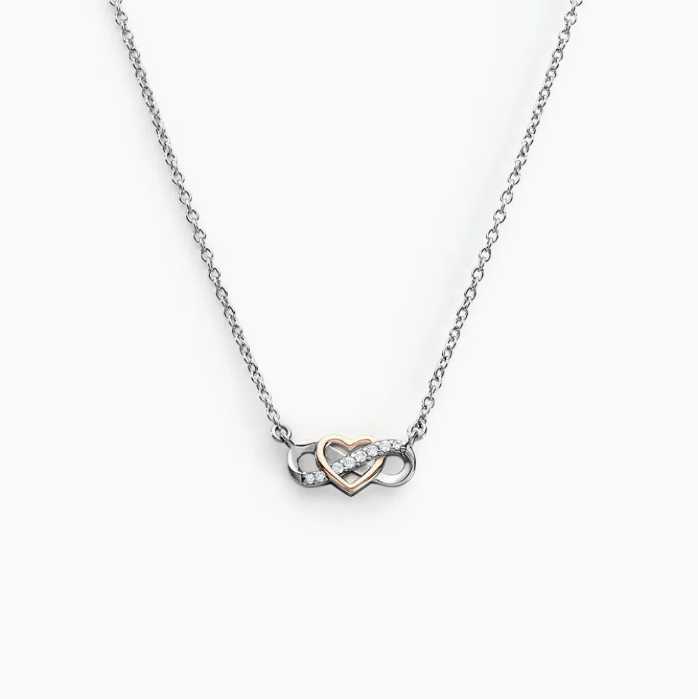 Collier Amuri Argent Bicolore Oxyde De Zirconium