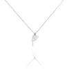 Collier Anita Argent Blanc