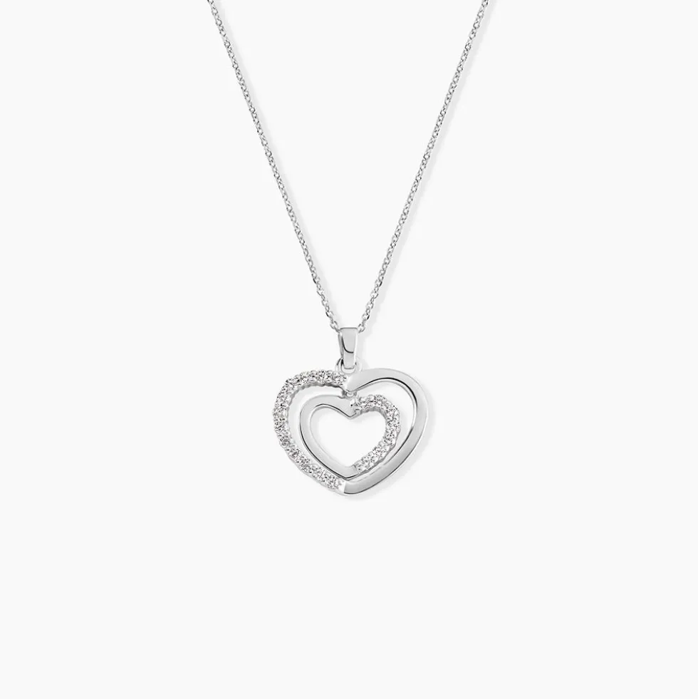 Collier Annabelle Argent Blanc Oxyde De Zirconium