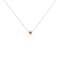 Collier Argent Bicolore Ramiro
