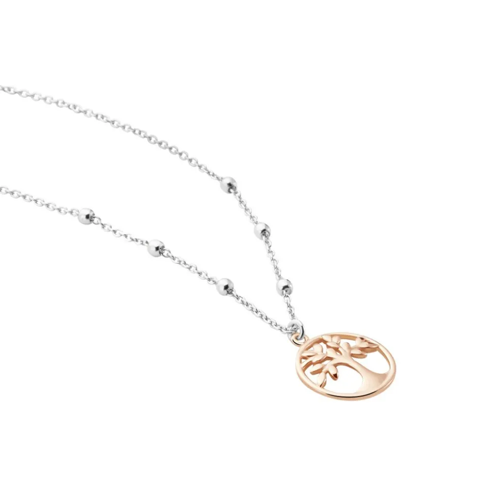 Collier Argent Bicolore Teodors