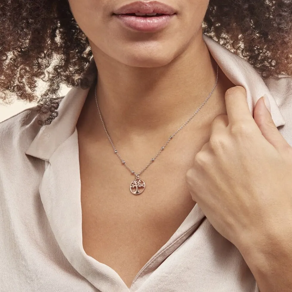 Collier Argent Bicolore Teodors