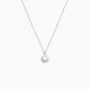 Collier Argent Blanc Cheri Perle De Culture Oxydes De Zirconium