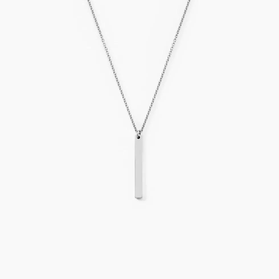 Collier Argent Blanc Fedor