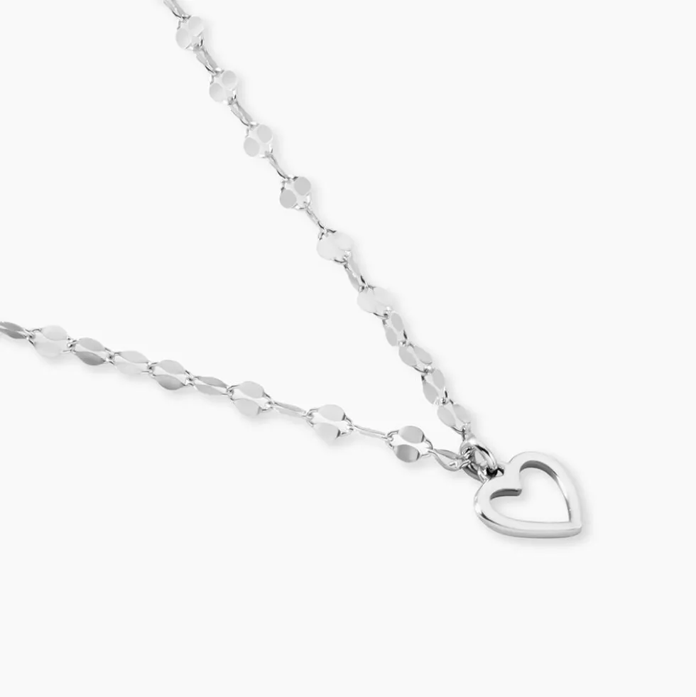 Collier Argent Blanc Hariane