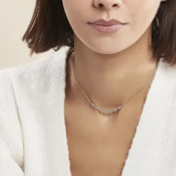 Collier Argent Blanc Hippolyta