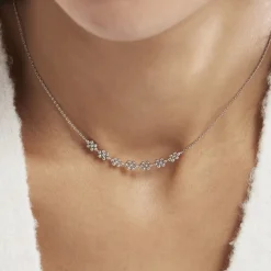 Collier Argent Blanc Hippolyta