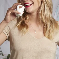 Collier Argent Blanc Kathy Perle De Culture