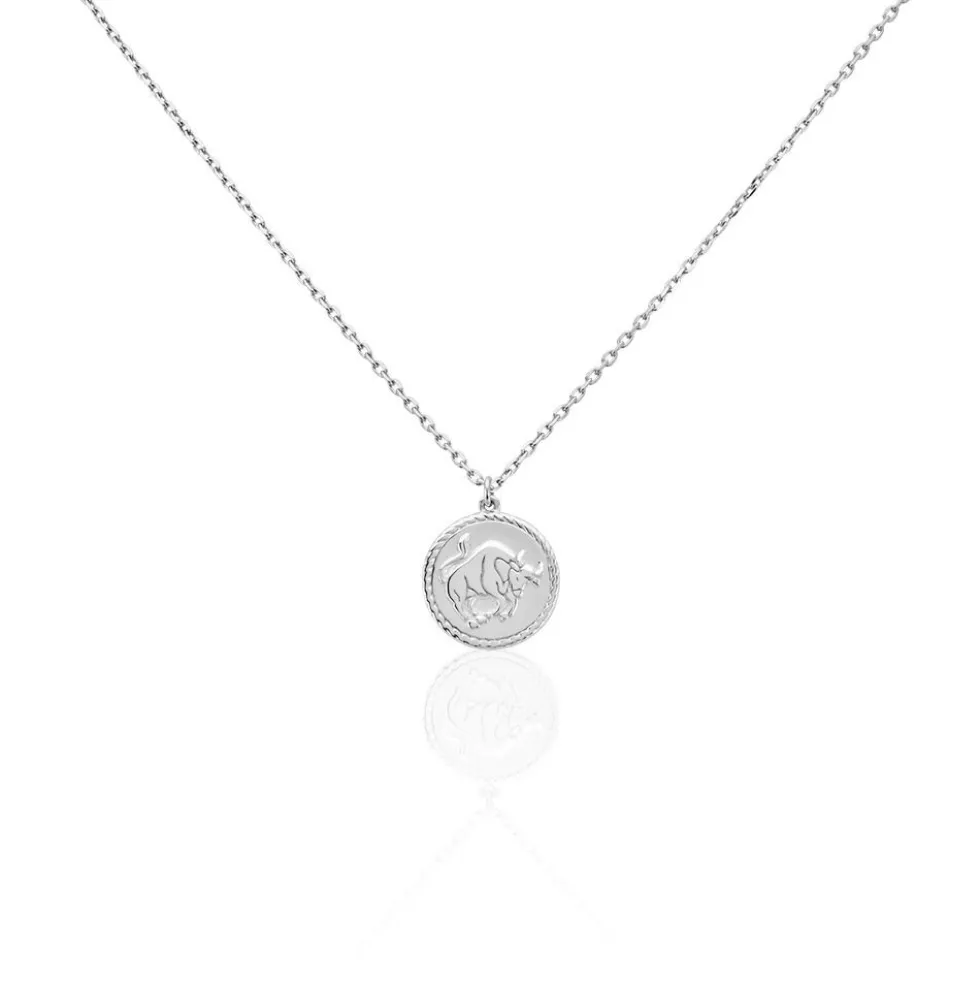 Collier Argent Blanc Lew