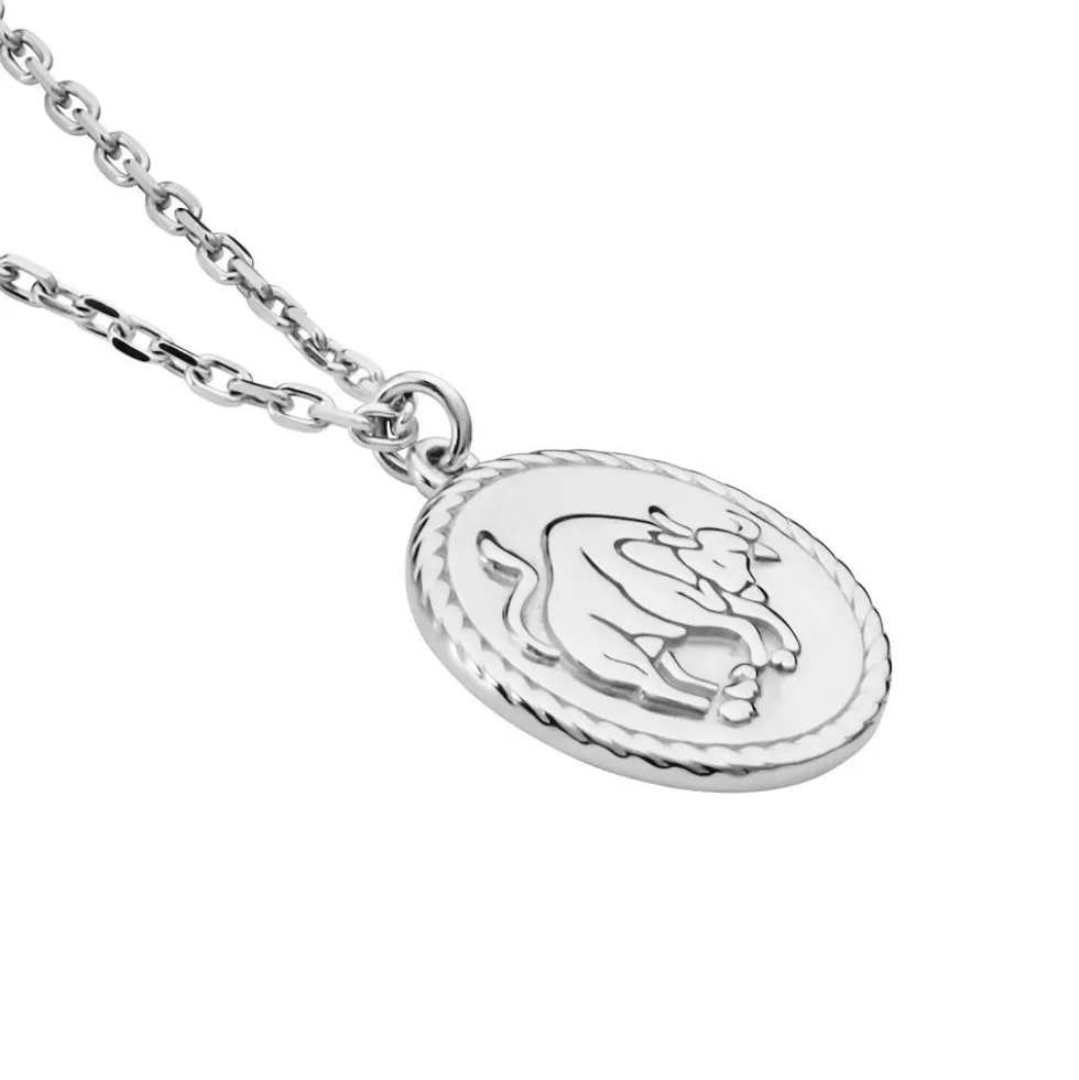 Collier Argent Blanc Lew