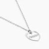 Collier Argent Blanc Nalani