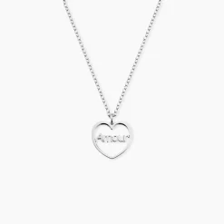 Collier Argent Blanc Nalani