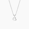 Collier Argent Blanc Ossia