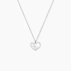Collier Argent Blanc Severiano