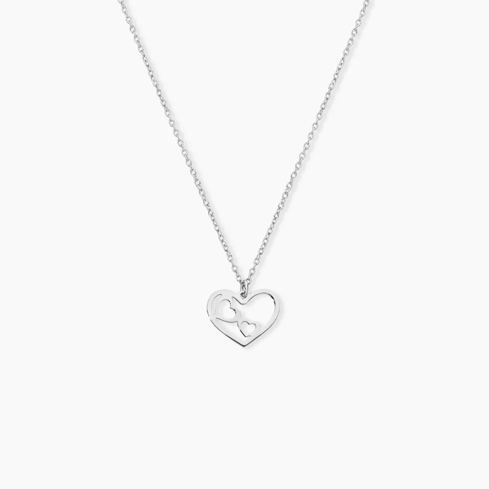 Collier Argent Blanc Severiano