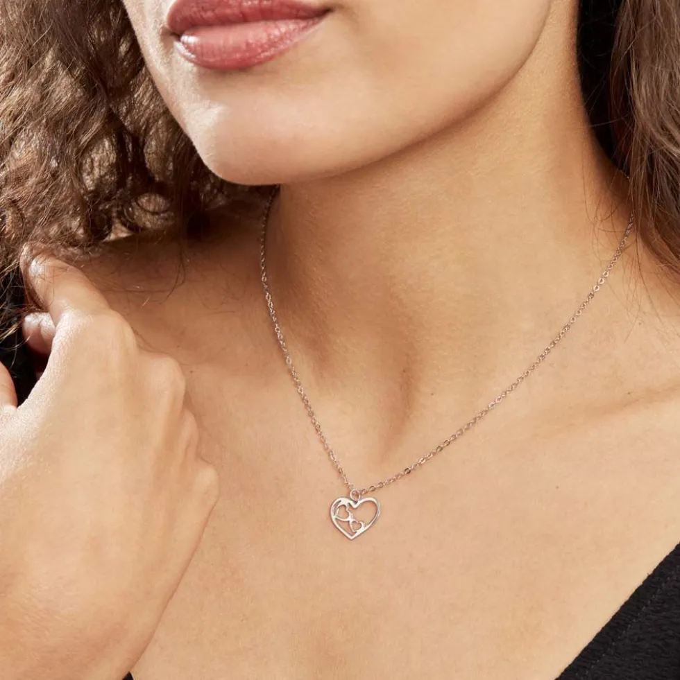 Collier Argent Blanc Severiano