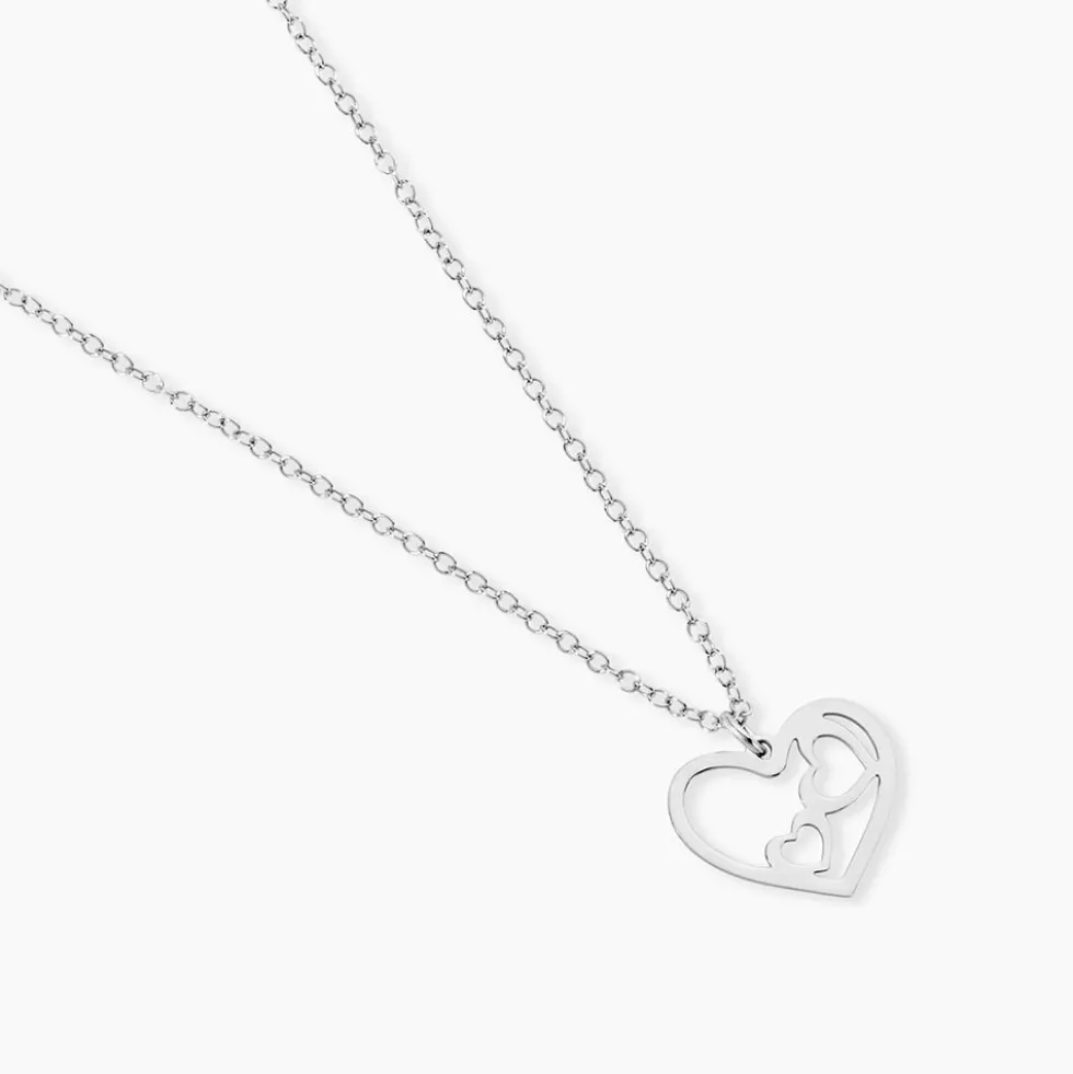 Collier Argent Blanc Severiano