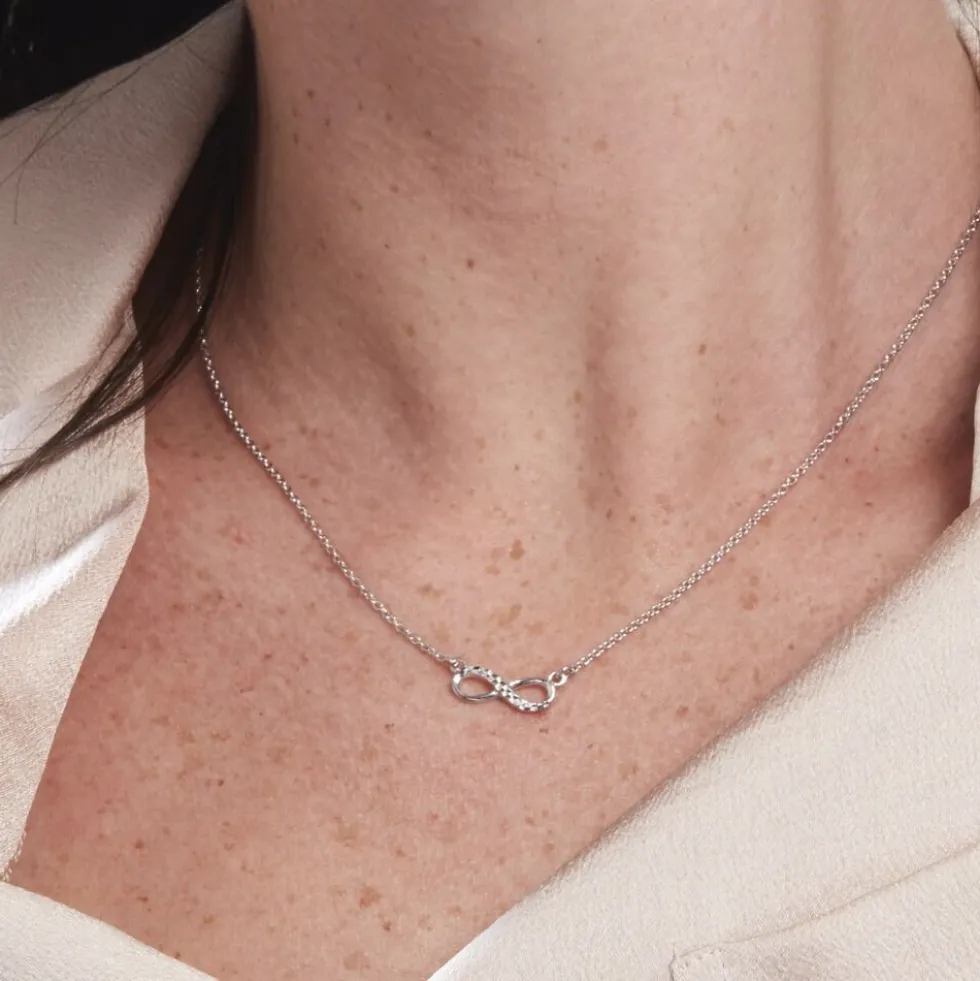 Collier Argent Blanc Teoxane