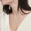 Collier Argent Blanc Vitto Nacre