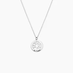 Collier Argent Blanc Vroon