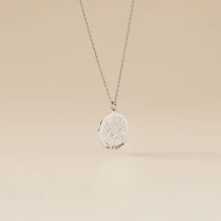 Collier Argent Blanc Vroon