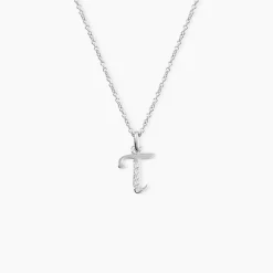 Collier Argent Fifi Oxydes De Zirconium