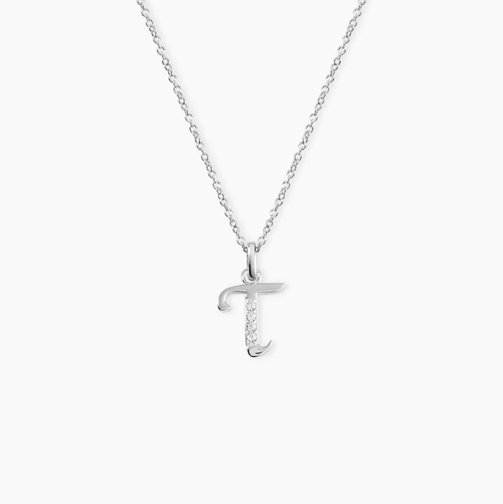Collier Argent Fifi Oxydes De Zirconium
