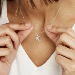 Collier Argent Fifi Oxydes De Zirconium