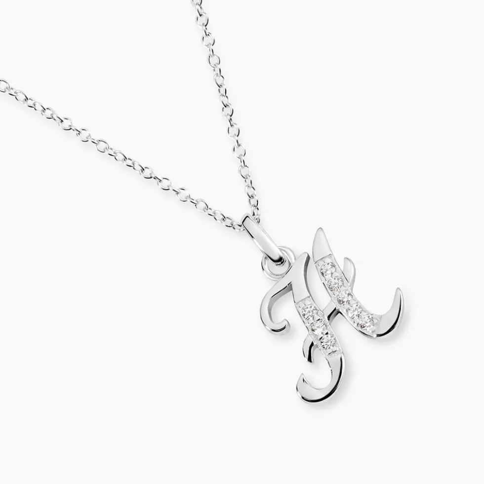 Collier Argent Fifi Oxydes De Zirconium