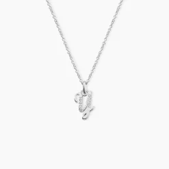 Collier Argent Fifi Oxydes De Zirconium