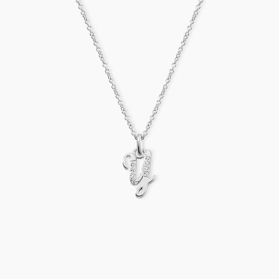 Collier Argent Fifi Oxydes De Zirconium