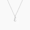 Collier Argent Fifi Oxydes De Zirconium