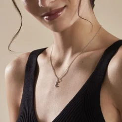 Collier Argent Fifi Oxydes De Zirconium