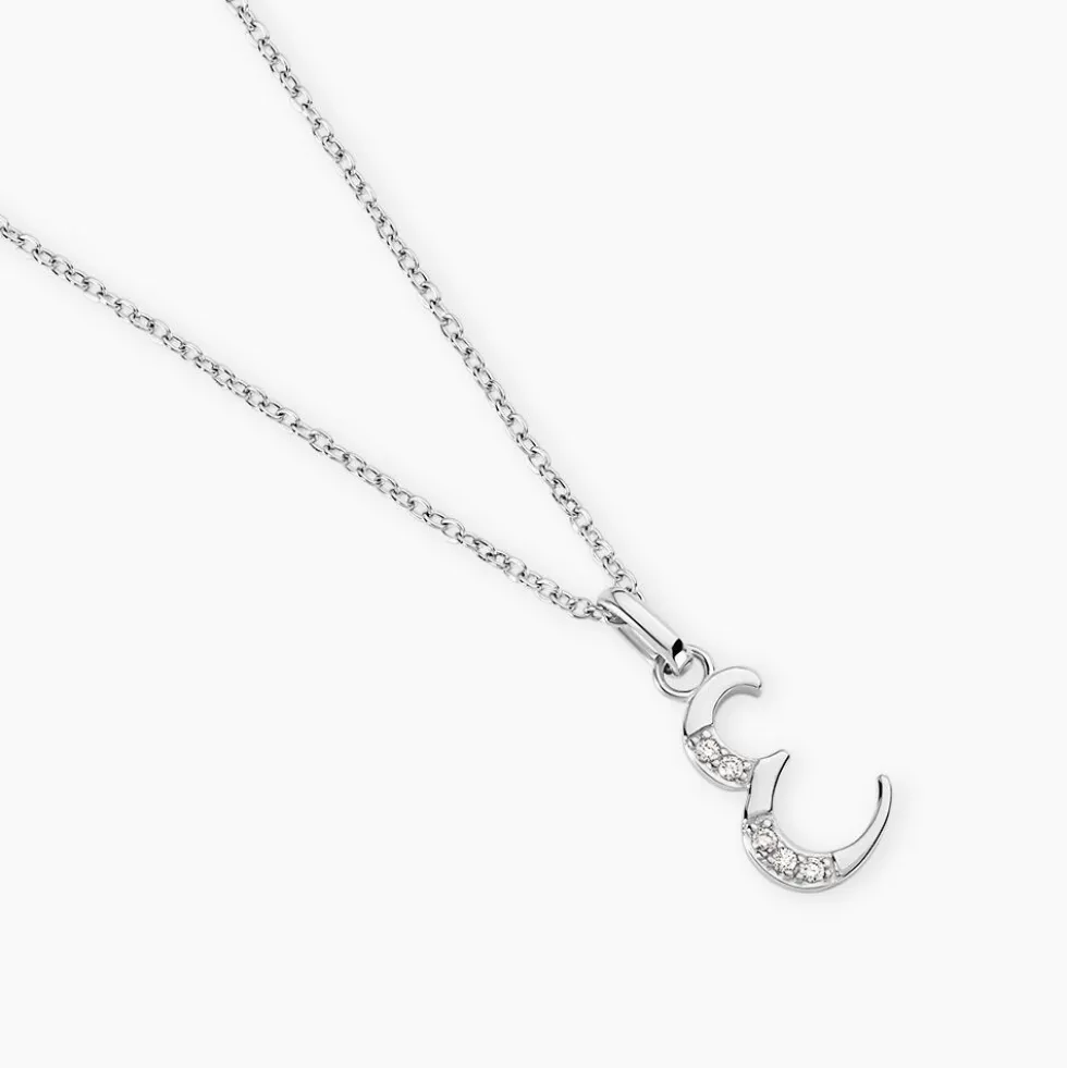 Collier Argent Fifi Oxydes De Zirconium