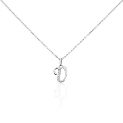 Collier Argent Fifi Oxydes De Zirconium