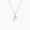 Collier Argent Fifi Oxydes De Zirconium