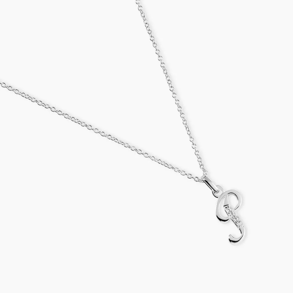 Collier Argent Fifi Oxydes De Zirconium