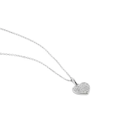 Collier Argent Frederik Oxyde De Zirconium