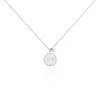 Collier Argent Glannon Oxyde De Zirconium