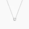 Collier Argent Laureano Oxydes De Zirconium