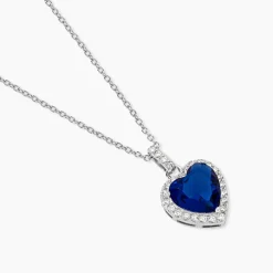 Collier Argent Sphinx Oxydes De Zirconium