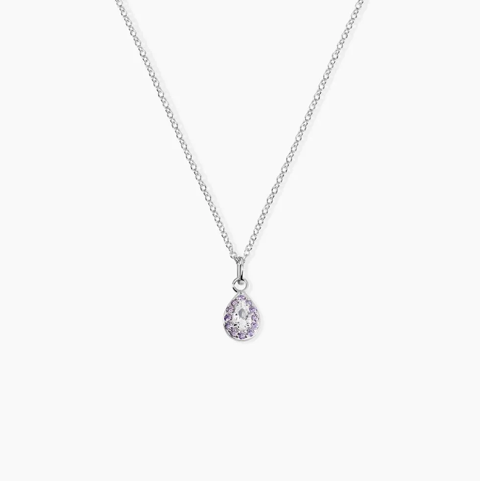Collier Argent Tania Oxydes De Zirconium