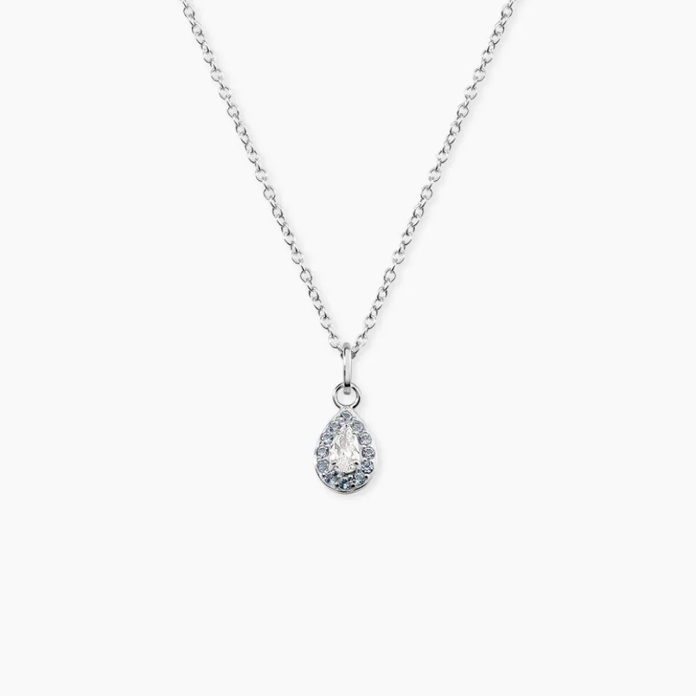 Collier Argent Tania Oxydes De Zirconium
