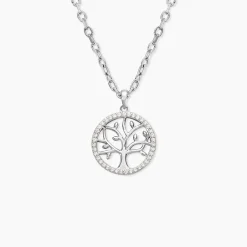 Collier Argent Urcisse Oxydes De Zirconium