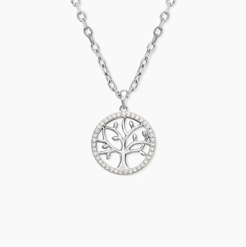 Collier Argent Urcisse Oxydes De Zirconium