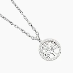 Collier Argent Urcisse Oxydes De Zirconium
