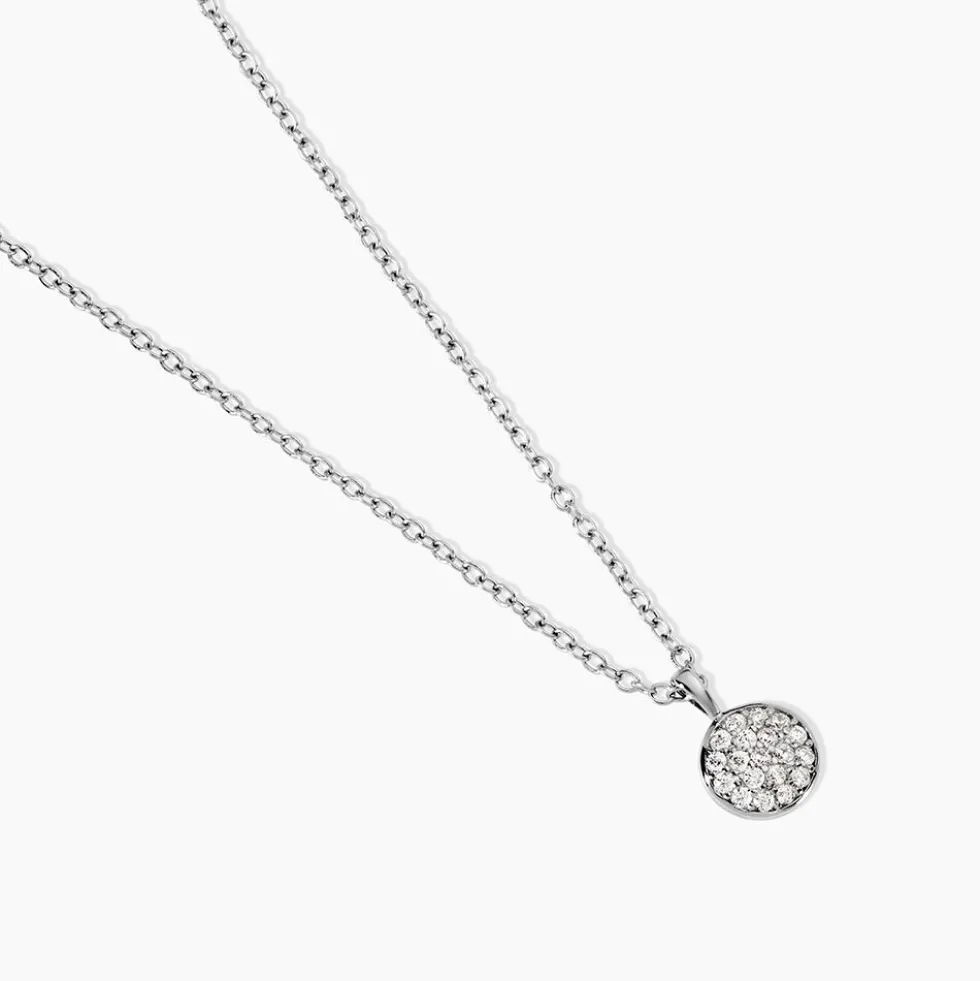 Collier Argent Victorin Oxydes De Zirconium