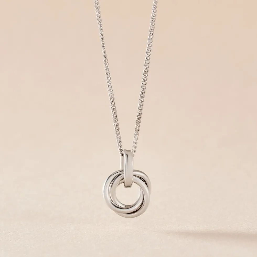 Collier Ariah Argent Blanc