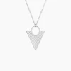 Collier Assala Argent Blanc