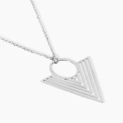 Collier Assala Argent Blanc